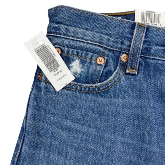 NWT LEVI'S Premium Wedgie Icon Size 25 Athens Hera - Picture 6 of 12